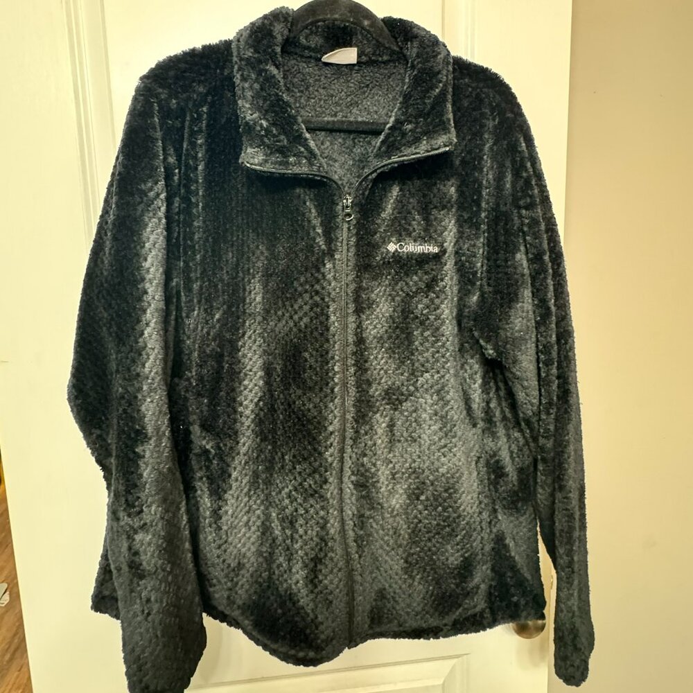 Plus Size Columbia Fleece Jacket - 2X